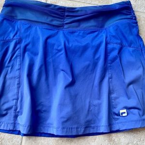 FILA Women’s Tennis Skirt, Periwinkle, Size M